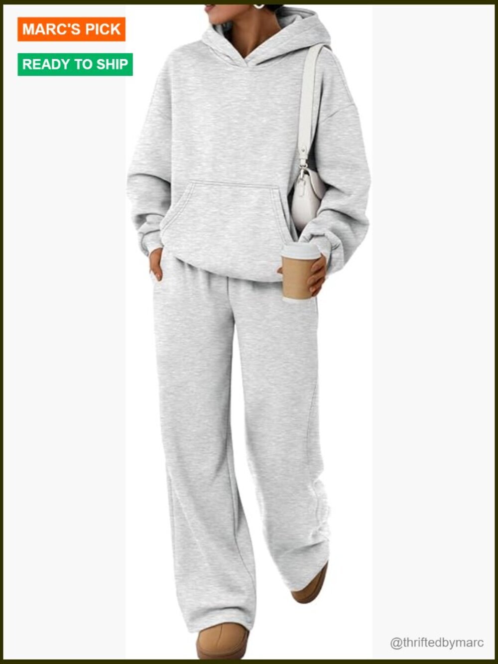 Plus Size Hooded Sweatshirt Set Wide Leg Pants Lounge Travel Outfit